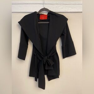 Super Versatile Chic Akira Women’s Winter Wrap Cardigan Sweater w/Hoodie Small